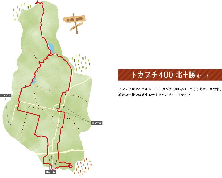 トカプチ400北十勝ルート