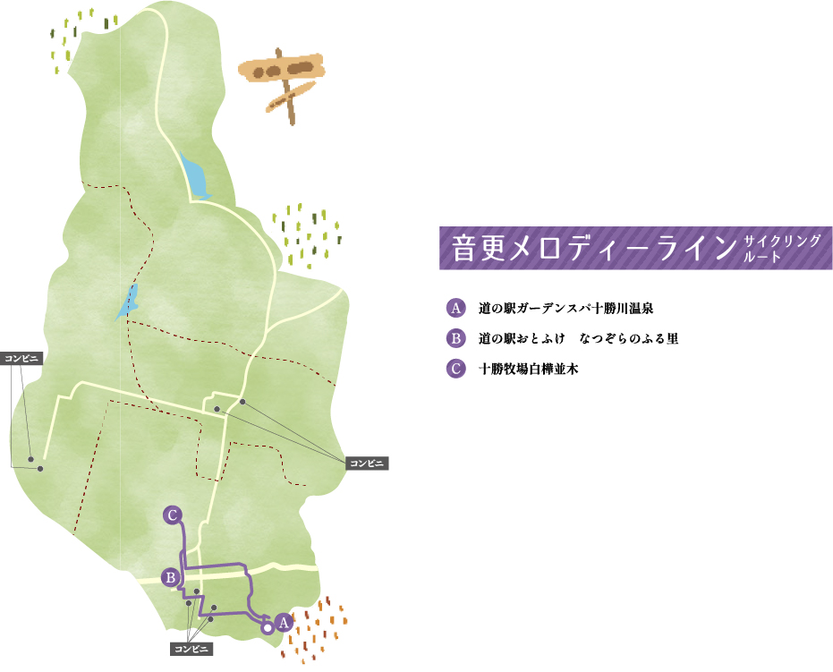 音更メロディーラインサイクリングルート