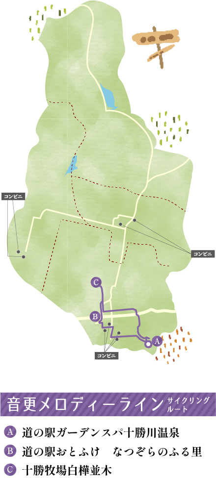 音更メロディーラインサイクリングルート